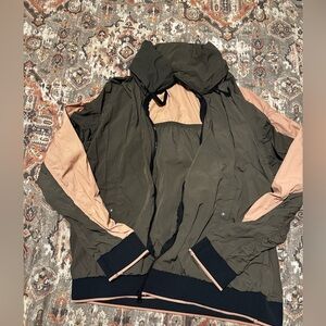 Free People Color Block Track Jacket